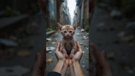 Cute Cat Rescue ❤️ Eps6 Miau Miau #shortvideo #cat #catlover #shorts #shortsfeed #shortsfeed #short